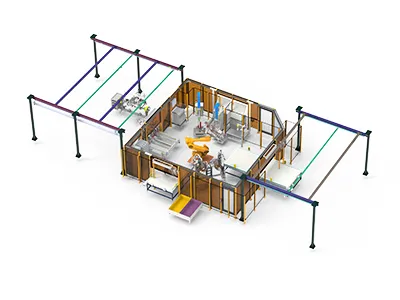 New Energy Vehicle (NEV) Rear Floor Panel Riveting Units