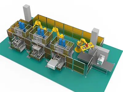 Integrated Stove Cabinet Riveting Machine