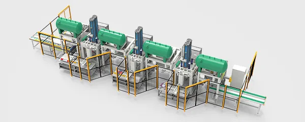 Automated Riveting Line for HVAC Back Panels