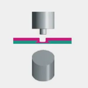Flat Clinching (Clinching Die With Fixed And Movable Segments)