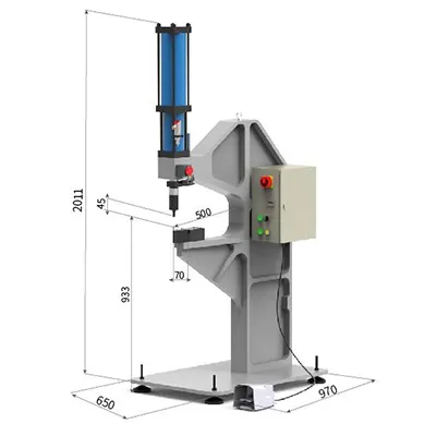 Clinching Press (4-Ton C-Frame Bench Press)