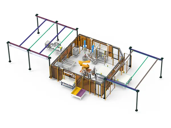 Self-Piercing and Clinch Press (Car Longitudinal Member Assembly)
